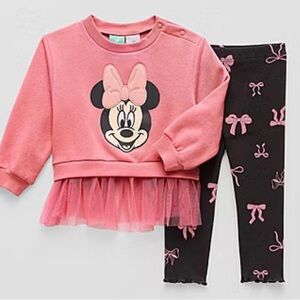 Disney Baby Minnie Sweatshirt and Leggings Set